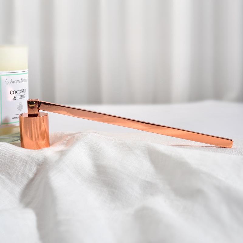 4-Color Bell-Shaped Candle Extinguisher and Wick Cover