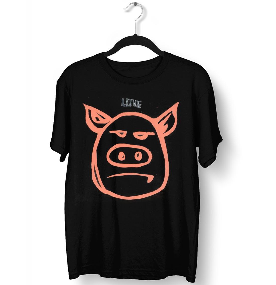 Death Piggy – Love War Tee Shirt Classic Black Unisex S-5XL XL