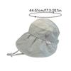 Lightweight Kids Cap Breathable Mesh Sunshade Hat Cute Large Brim Hat  Summer