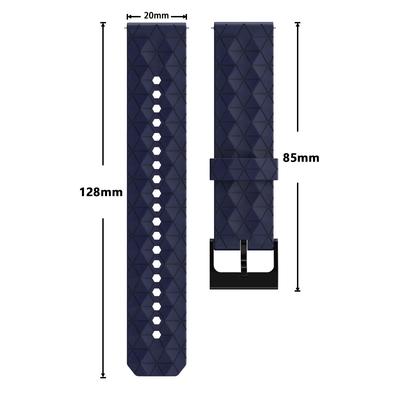 20mm 22mm Silicone Strap for Samsung Galaxy Watch 7/6/5/4 44/40mm 6 4Classic Gear S3 Universal Band Bracelet for Huawei GT3 4Pro