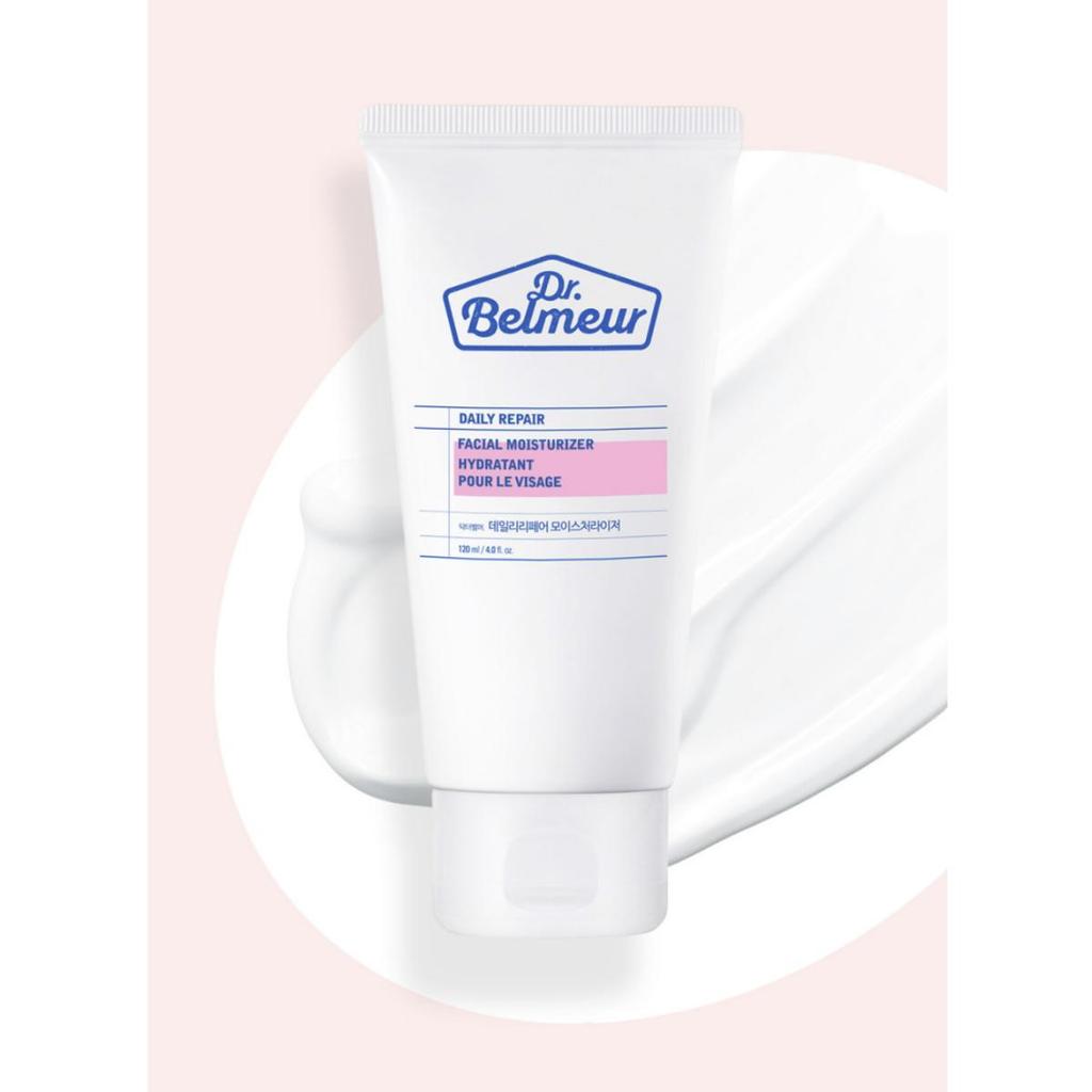 [TheFaceShop] Dr. Belmeur Daily Repair Set: Moisturizer 120ml + Toner 200ml