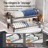 Yuzhuxun Kitchen Dish Drying Rack with Chopstick Holder