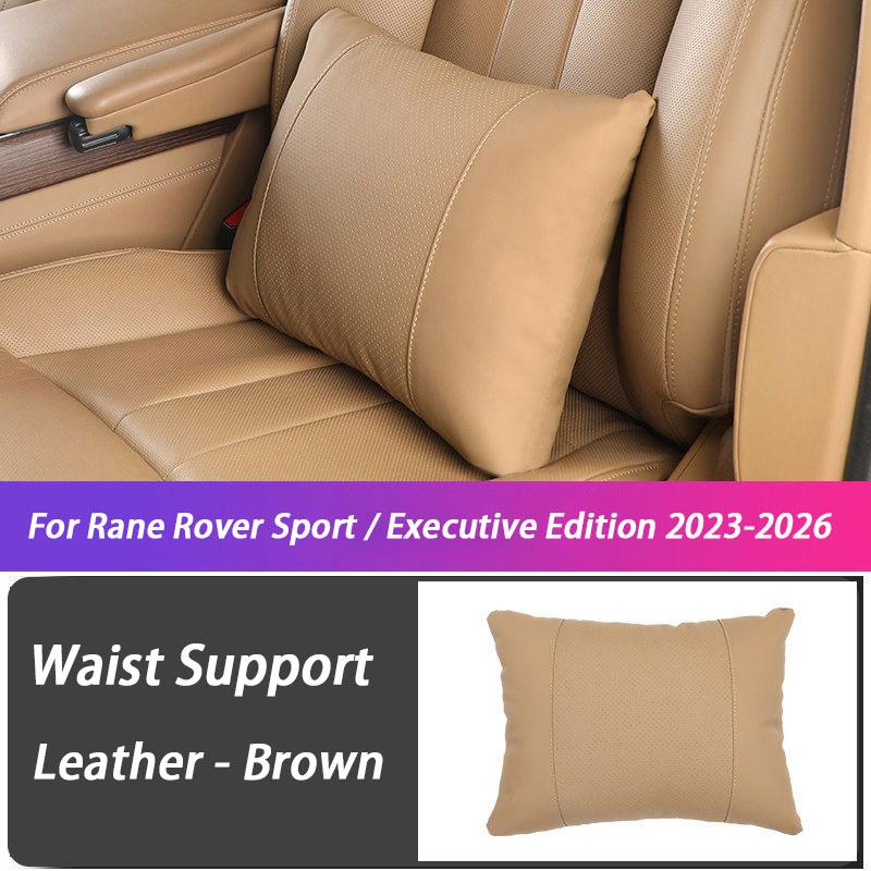 Leather Car Headrest Neck Pillow Lumbar