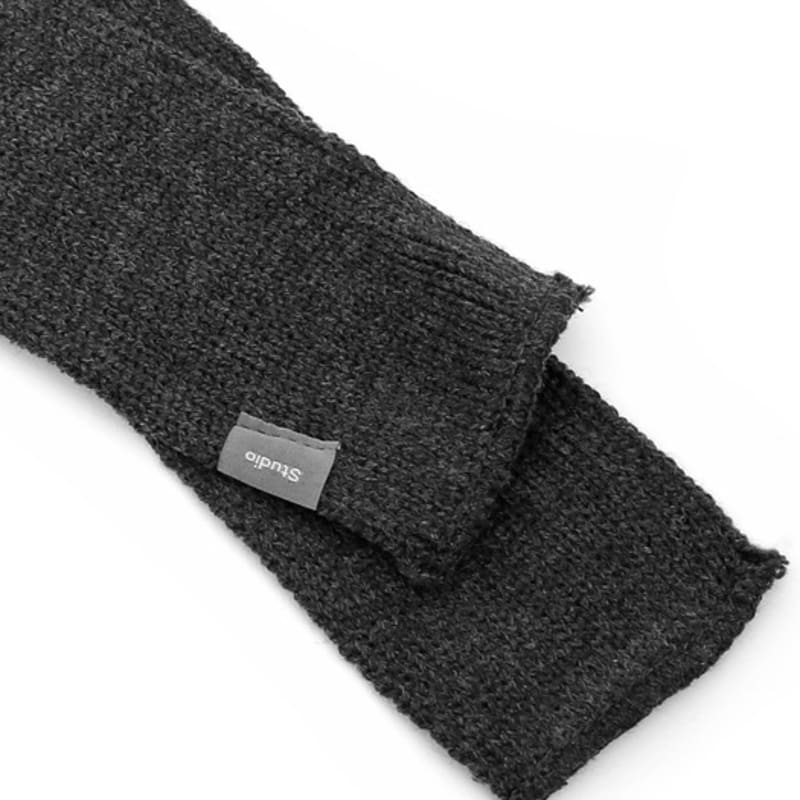 UNDERCONTROL STUDIO HOOD MUFFLER / aw / M GREY