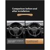 Carbon fiber Leather Car Steering Wheel Cover For Volkswagen T-ROC T-Cross Touareg Polo Passat Golf 5 GTI Beetle Magotan Tiguan
