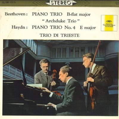 LP Record TRIO DI TRIESTE - Haydn: Piano Trio No. 4 / Beethoven SLGM1015 DEUTSCHE GRAMMO Japan Classical Used