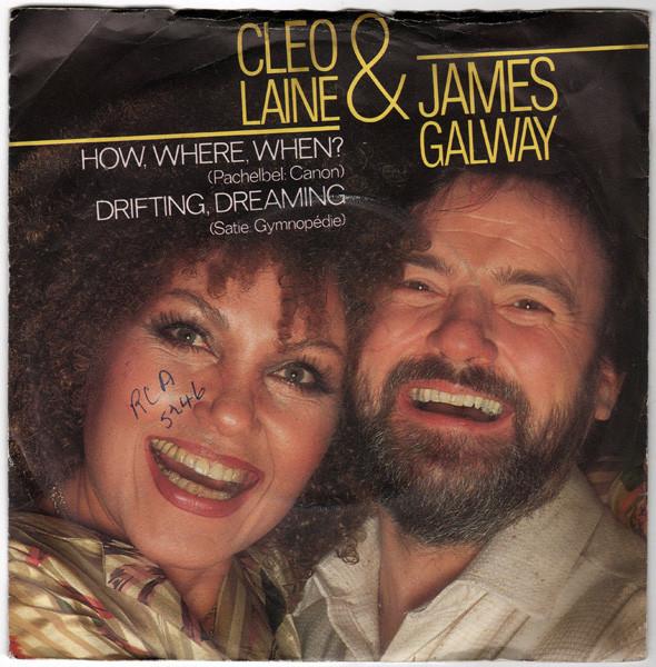 

7inch Record CLEO LAINE JAMES GALWAY How Where When Pachelbel Canon RB5246 RCA Red Seal 1980 UK Jazz Used