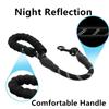 Dog Leash Short Leashes For Dog Walking Reflective Dogs Leash Comfortable Handle Pet Chain Rope Dogs Leashes Pet Supplies