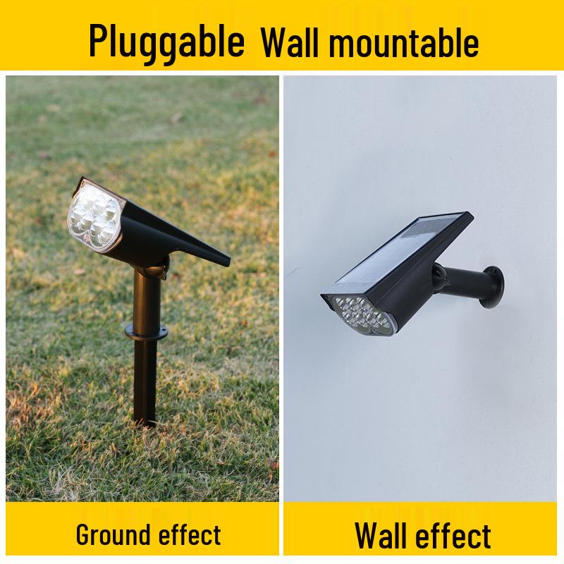 Dual-Use Outdoor Solar Spotlight: Super Bright Garden & Landscape Light