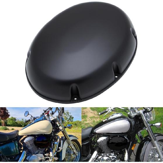 

Motorcycle Air Filter Cover Air Cleaner Intake Case Cover Compatible with 1997-2003 Honda Shadow ACE VT400 VT750 VT 400 VT 750