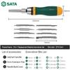 19 In 1 Precision Ratchet Screwdriver – Interchangeable Bit Set, Two-Way Ratchet Multi-Function Repair Hand Tool
