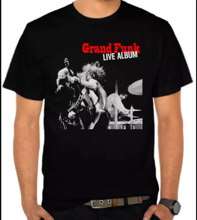 Grand Funk Railroad Live Album shirt Size S-4XL Unisex T-Shirt XXXL