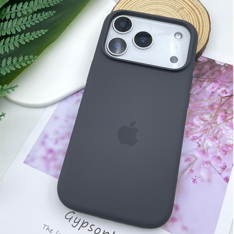 Flytende silikon telefondeksel for Apple iPhone 17 Pro Max - Ensfarvet Stor hull Støtsikkert Fullt dekkende På iPhone 16/15/14/13/12/11/Pro/Plus/17 Air