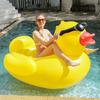 Anatra Gonfiabile Gigante Galleggiante per Piscina da Cavalcare per Adulti Anello Galleggiante Grande Giocattolo Acquatico per Divertimento all'Aperto in Spiaggia e Piscina