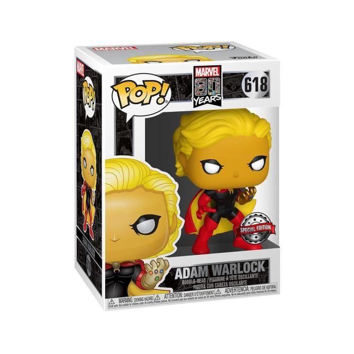 Figurine POP! Marvel 80th - FUNKO - Adam Warlock - 9 Cm - Mixte - Intérieur