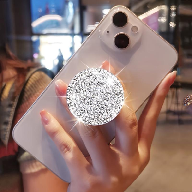 1pc Quick Flash Mobile Phone Push-Pull Holder Creative Folding Stand Lazy Back Sticker Holder