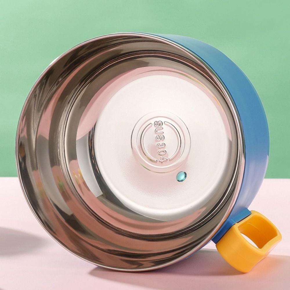 1300ML Leakproof Instant Noodle Bowl 304 Stainless Steel Udon Soup Bowl For Students, Office