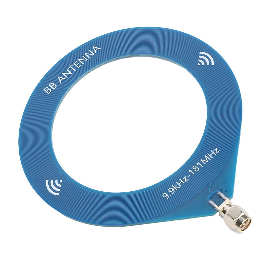 Donut SW Antenna 9.9KHZ To 181MHZ SMA Connector Mini Loop Shortwave Antenna for TEF6686 Receiver