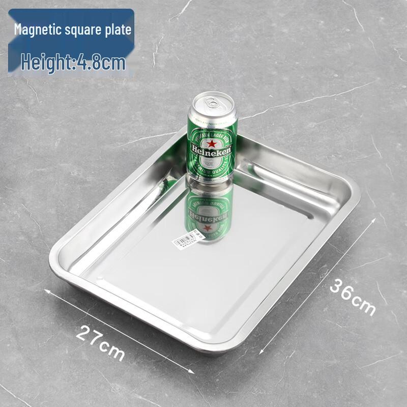 TianYajing 430 Stainless Steel Deep Serving Tray