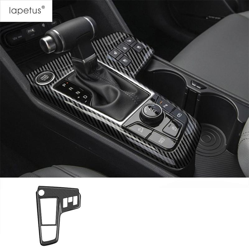 Zentrales Schaltgetriebe Panel Rahmen Dekoration Abdeckung Zierleiste für Kia Sportage NQ5 - 2025 Kohlefaser Zubehör Interieur
