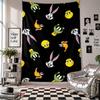 Wall TapestryLooney Tunes Art Hanging Cloth Decorative Background Cover for Room Decoration