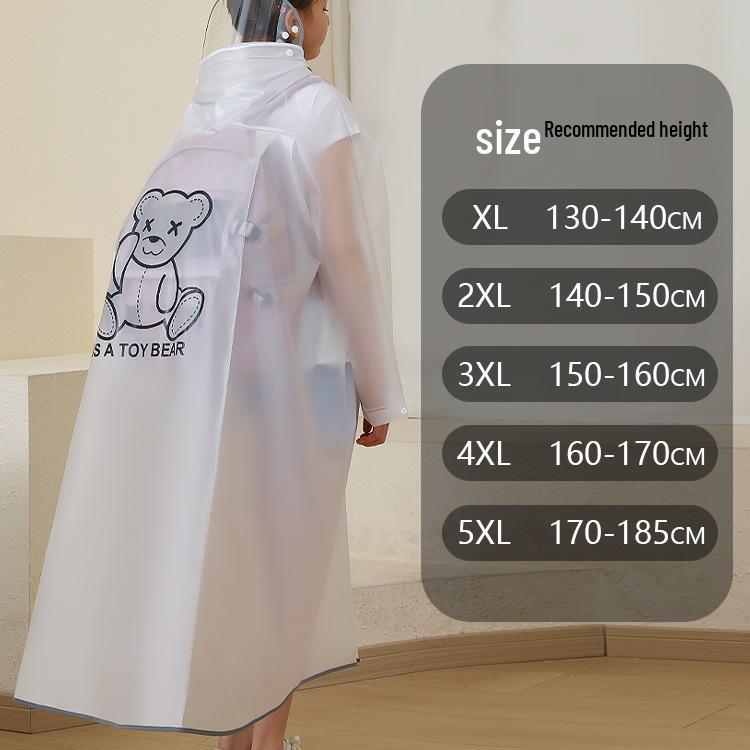 Imperméable intégral pour enfants pour l'école - Garçons et filles