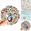 Autocolante Impermeabile Minnie Mouse Disney Pentru Valiză Chitară Mașină Calculator 50 Buc