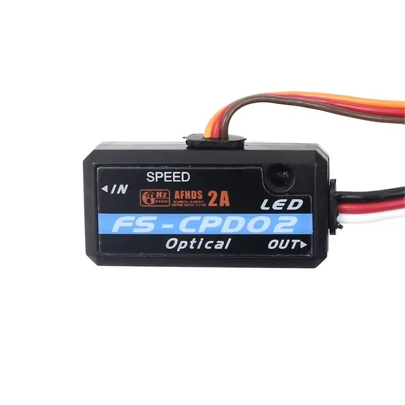 FLYSKY Fusi FS-CPD02 Optical Speed Measuring Sensor High-Speed Measurement for RC Car Model RC Aircraft Motor Speed Monitoring