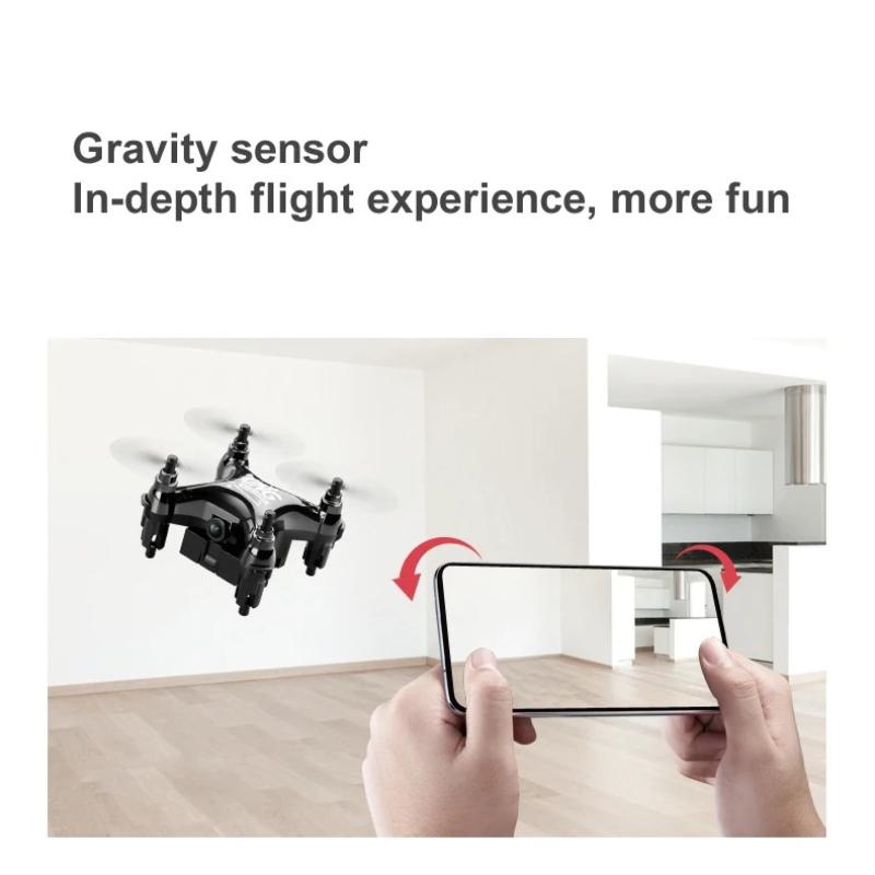 New K01 Mini Drone 4K Aircrat Aerial Camera Movie Quality Photography connect to VR Remote Control Aircraft 360° roll Aircraft Helicopter Kid Toy Gift