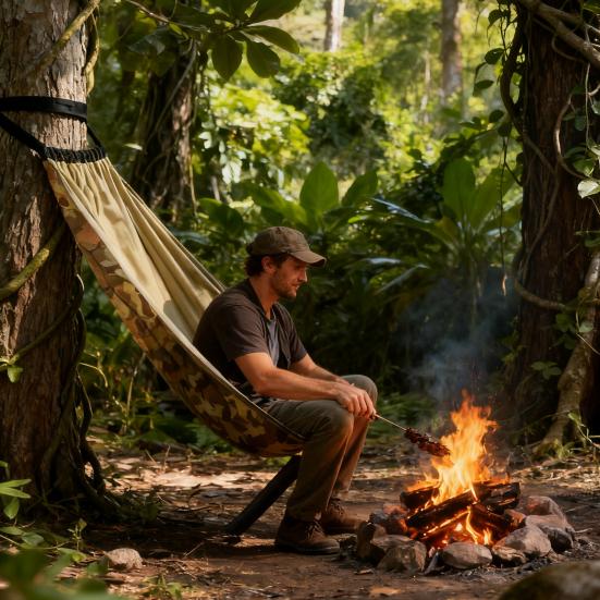 Low Down Jagdbaumsitz 360 Grad Drehbar Tragbar Leicht Jagd-Camouflage Hängemattensessel Schwerlast Outdoor Campinghocker auf Baum