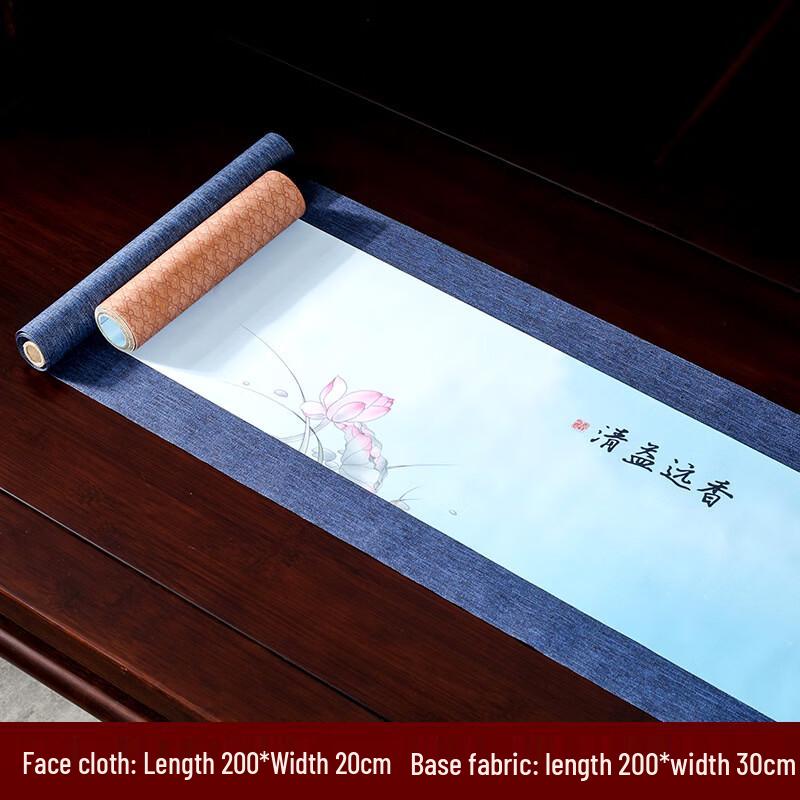 Chinese Zen Vintage Tea Table Runner