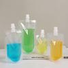 Proof for Travel Party Plastic Squeezable Juice Pouches Drink Pouch Liquid Containers Soybean Milk