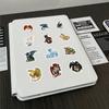 60pcs Suitcase Stickers Waterproof Stickers Scooter Computer Tablet Cartoon Decoration