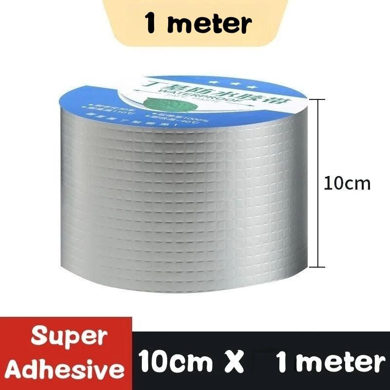 

Butyl tape roof leak repair, roof color steel tile crack self-adhesive aluminum foil waterproof membrane, high and low temperatu