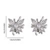 Butterfly Shaped Rhinestones Earphone Decorations Sweat Resistant Coppers Alloy Universal for Sports Enthusiasts and Fas