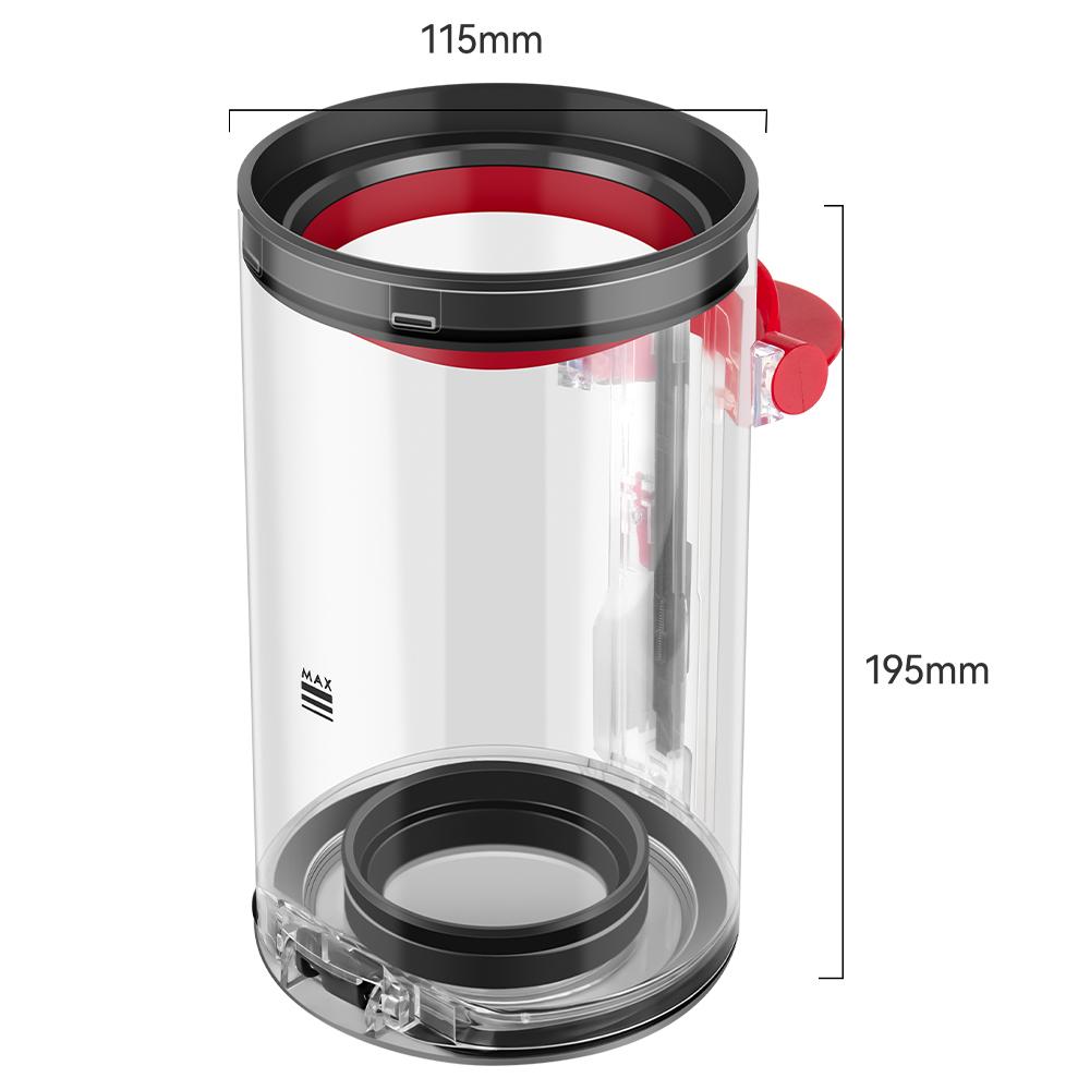 Large Dust Bin For Dyson V11 V15 SV14 SV15 SV22 Vacuum Cleaner Spare Replacement Dust Bucket Canister Filter As Gift