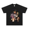 NBA 2001 Meisterschaft Tribut an Kobe Kobe Kurzarm Schweres Baumwoll Lockeres T-Shirt Hohe Qualität Luxusmarke Beliebt