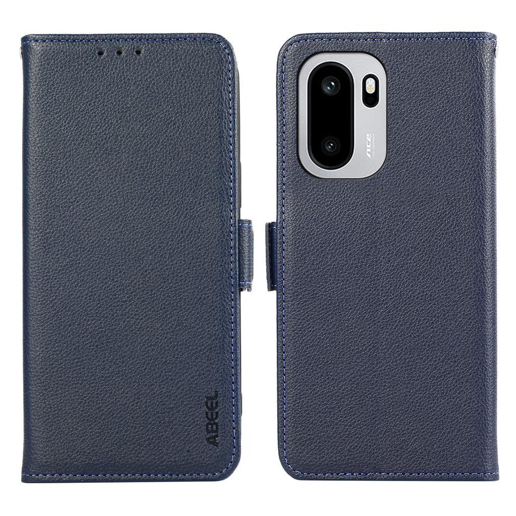 ABEEL For OnePlus 15R 5G/Ace 6T 5G/Ace 6 5G Case Litchi Texture Leather RFID Blocking Phone Cover