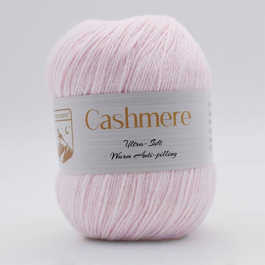 6pcs Premium Cashmere Yarn – 50g/Pc 320m Soft Knitting & Crochet Yarn for DIY Hand-Woven Crafts – Luxurious Warm Fiber for Scarves, Hats, Sweaters