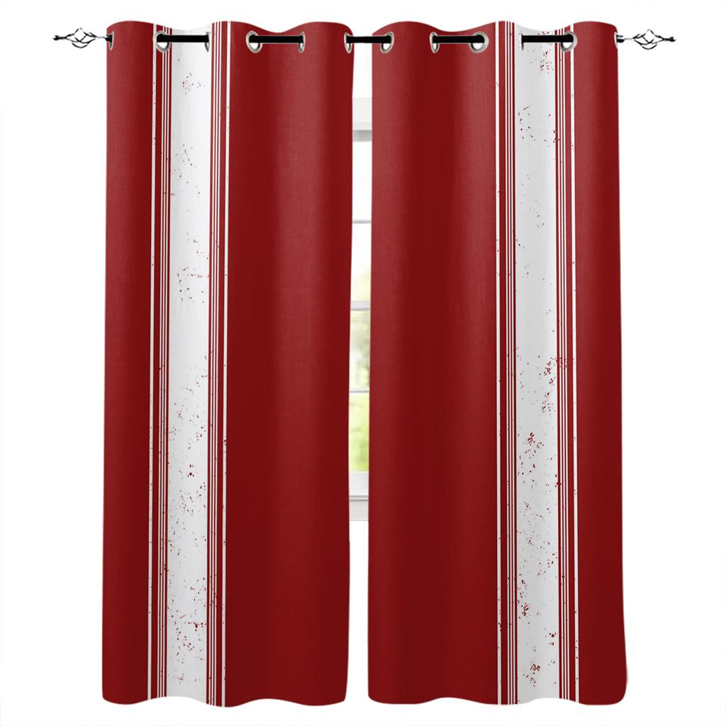 Fireplace Christmas Holiday Stockings Fire Luxury Europeancurtains For Living Space Festivalcurtain Bedroom Space Curtainspanelss