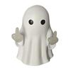 Ghost Middle Finger Led Lamp Lighted Up Finger Ghost Statue Novelty Night Light Decoration for Mantel Tabletop Windowsill Shelf Home Decor