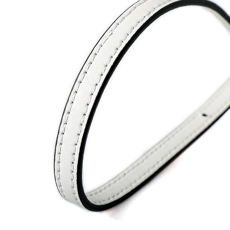 Adjustable Single Shoulder Crossbody White Bag Strap - Women's Replacement Strap