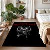 Tappeto Antiscivolo in Velluto di Cristallo, Tappeto con Design Motorhead per Interni, Soggiorno, Camera da Letto, Decorazione per la Casa