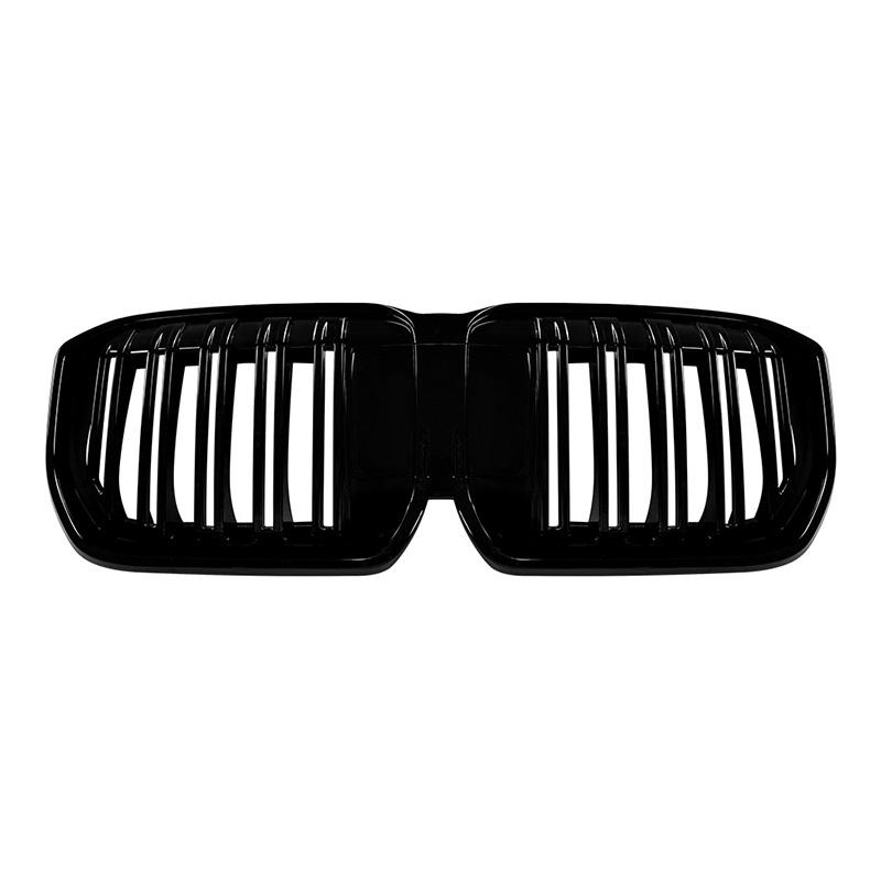 For BMW X1 IX1 U11 2026+ High Quality ABS Single Line & Double Lines Kidney Grille Car Front Bumper Grill Glossy Black