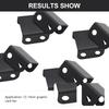 HOMSFOU Cooling Fan Mounting Buckles for PC Graphics Card Fan Improved Cooling Computer Accessories 4-Pack 12-14cm Fans, Brackets, Efficiency,