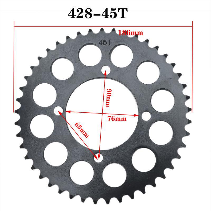 Xiaogaosai Off-Road Motorcycle Rear Sprocket In 420#, 428#, 48T, 37T, 41T Sizes