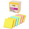 [Exclusive to .co.jp] Post-it Strong Adhesive Sticky Notes Neon Color 75 x 75 mm 90 Sheets x 6 Pads 654-6SSAN-AM