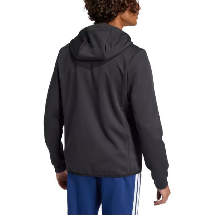 adidas Free Shipping With AdiClub Essentials Hybrid Down Hooded Jacket JD1036