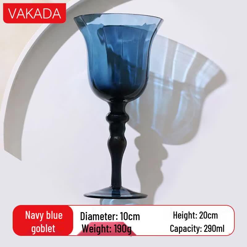 VAKADA Roman Column Glass Wine & Cocktail Cup