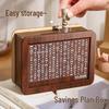 Newcomer Discount: High-End Wooden Piggy Bank - Birthday Gift, Savings Solution